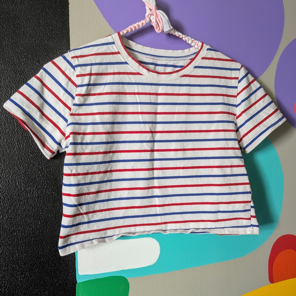 Striped Kidcore T-Shirt